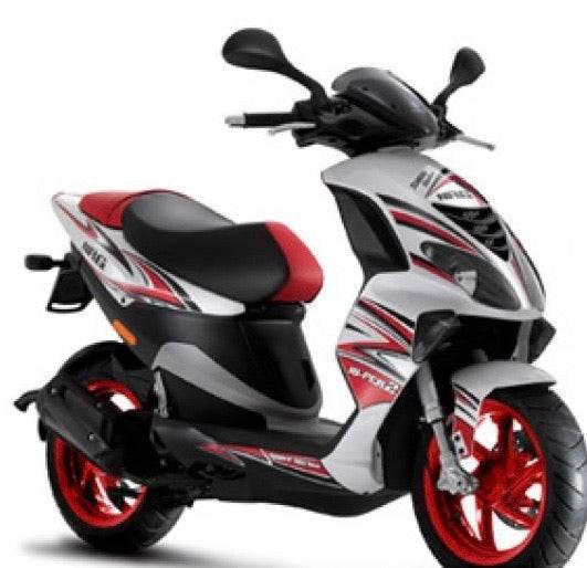 Dekor-Kit Piaggio NRG RED