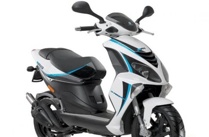Dekor-Kit Piaggio NRG WHITE BLUE