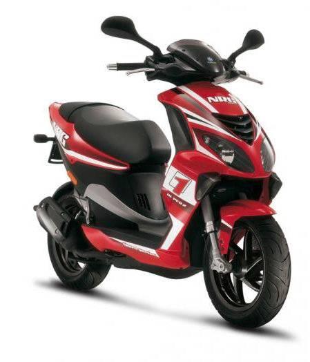 Dekor-Kit Piaggio NRG WHITE RED