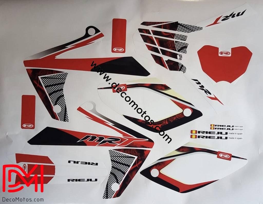 kit gráfico RIEJU MRT 2009-2021 - ROJO