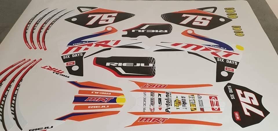 kit gráfico RIEJU MRT 2009-2021 - SIX DAYS