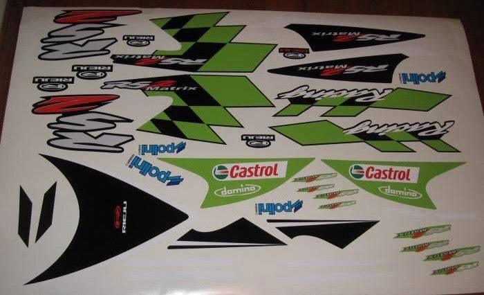 kit grafiche RIEJU RS2 GREEN ORIGINE