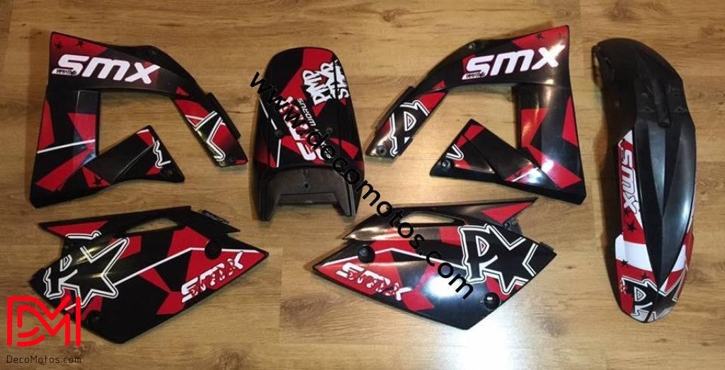 kit gráfico RIEJU SMX / MRX - PIMPSTAR RED