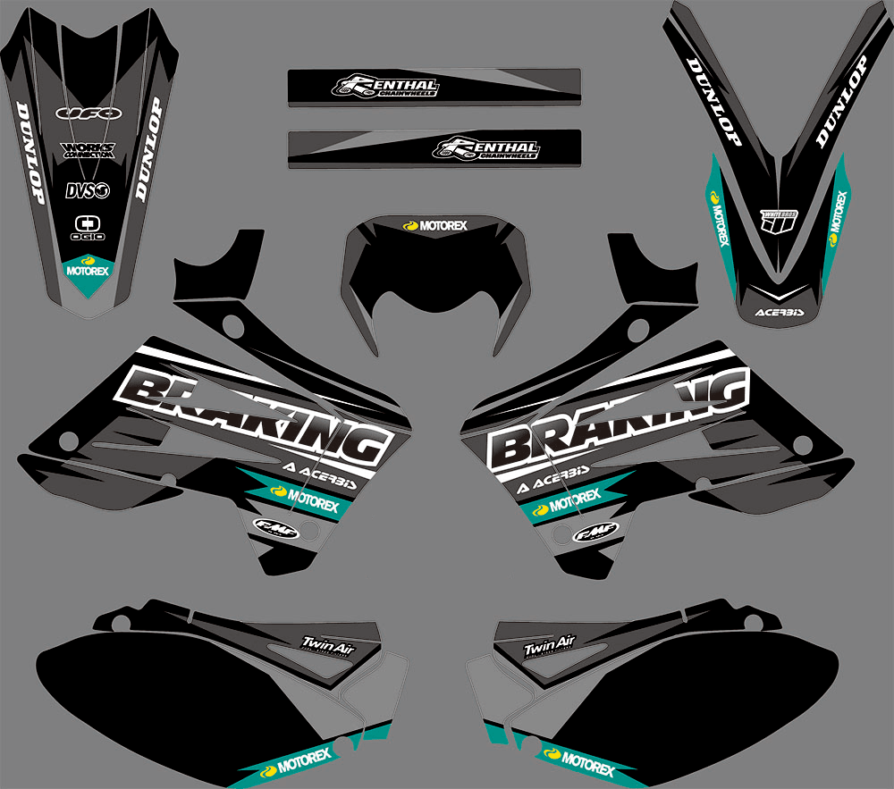 Kit déco Sherco HRD 2006-2012 - BRAKING