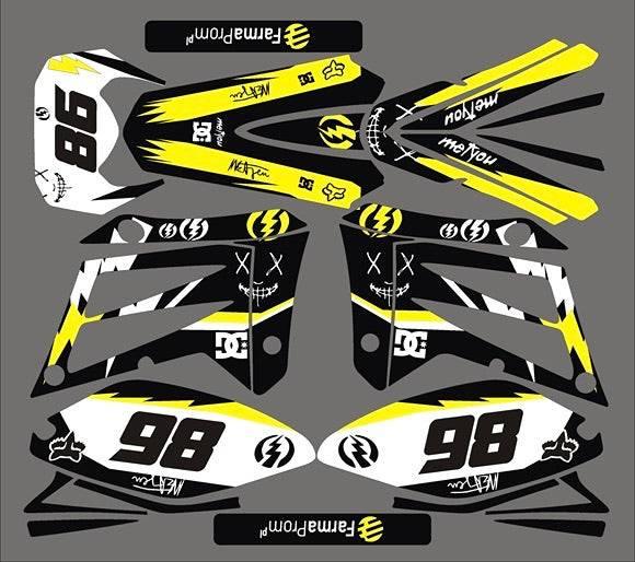 Kit Déco Sherco HRD 50cc 2006-2012 - BLACK