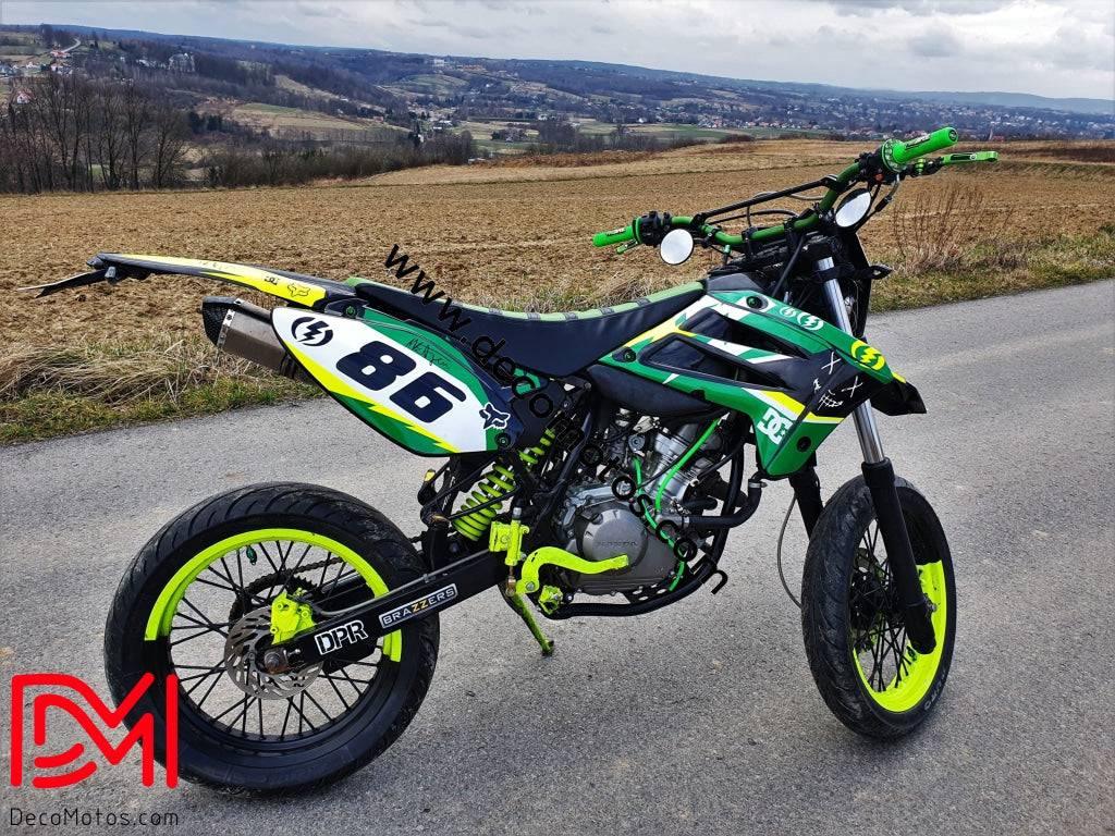 Kit Déco Sherco HRD 50cc 2006-2012 - GREEN