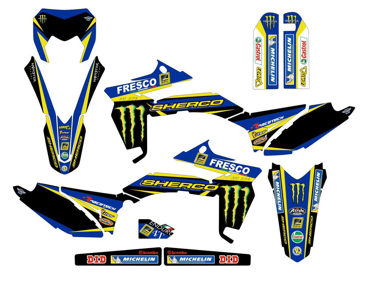 graphics kit SHERCO SE 250-300 2012-2016 MONSTER