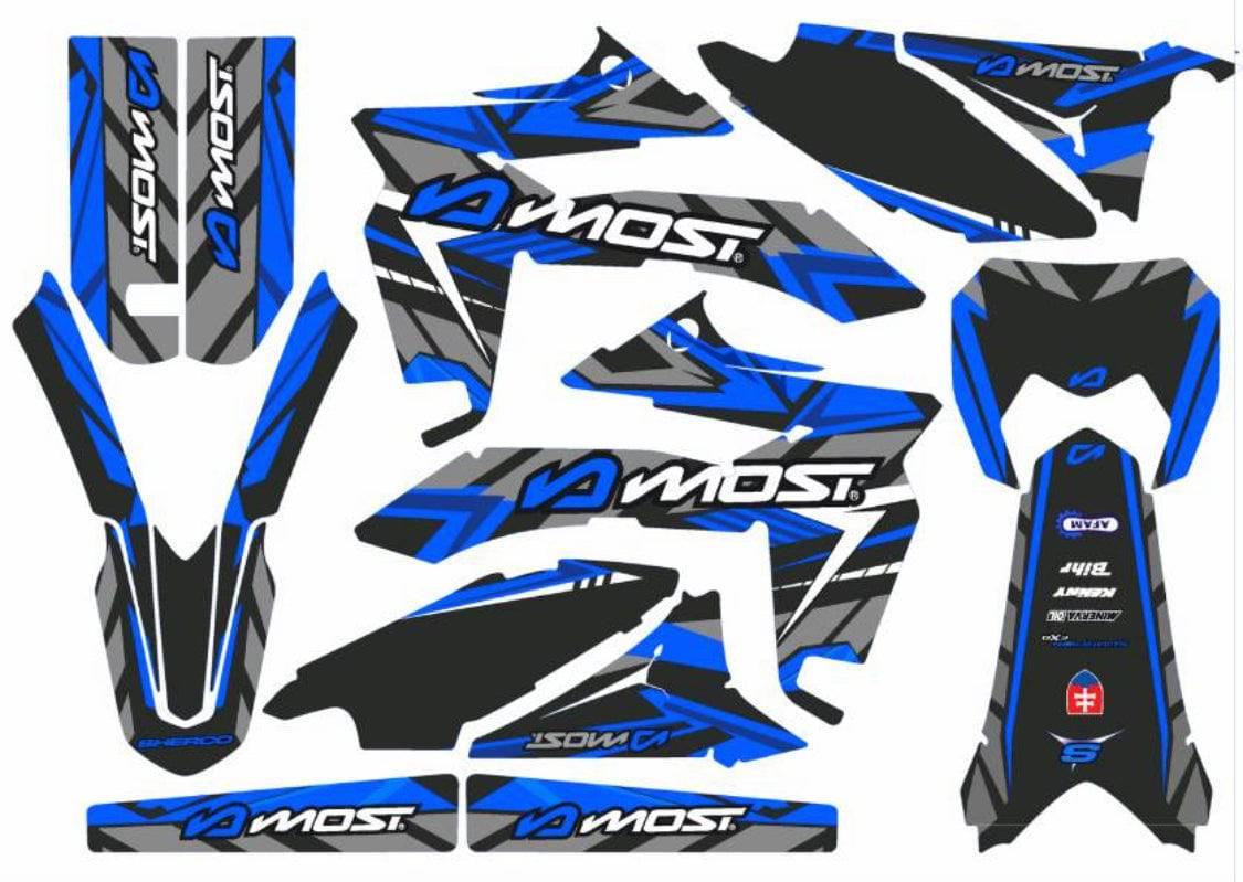 Kit Déco Sherco SE-R / SM-R 50cc - BLUE
