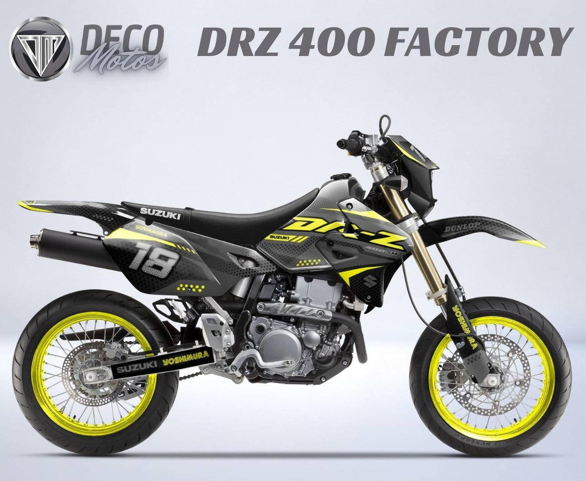 Kit déco SUZUKI DRZ 400 Factory