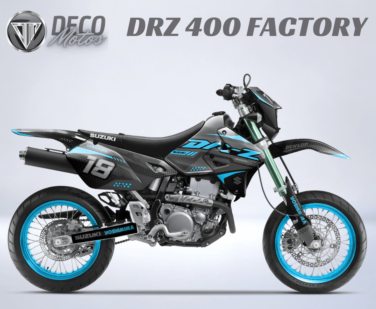 SUZUKI DRZ 400 Factory decoration kit