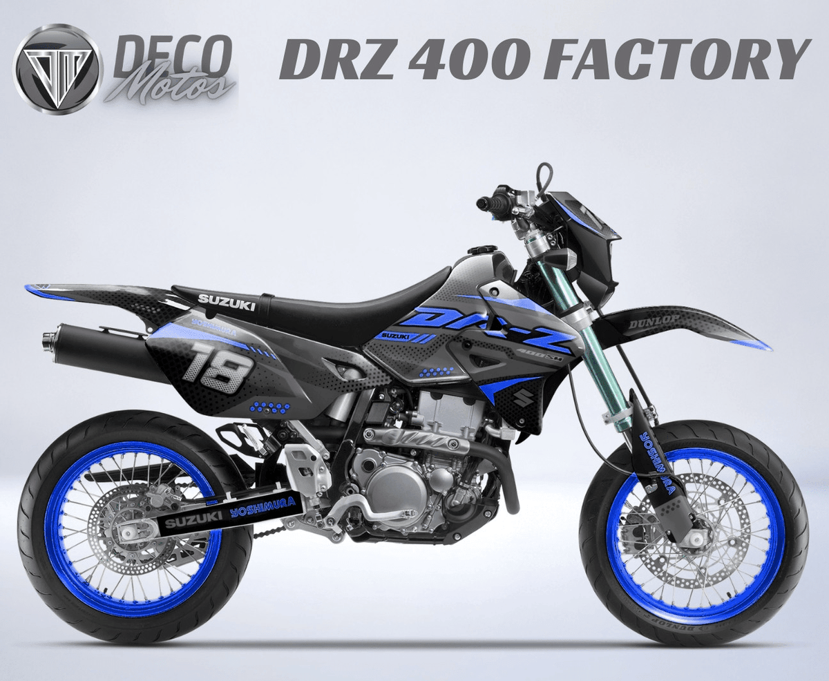 Kit déco SUZUKI DRZ 400 Factory