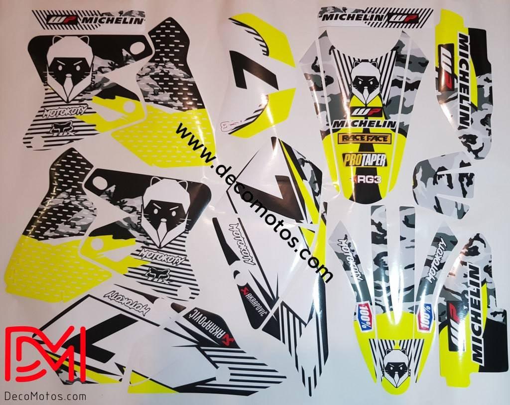 Graphics kit SUZUKI DRZ 400 (NON-NEON, neon optional)