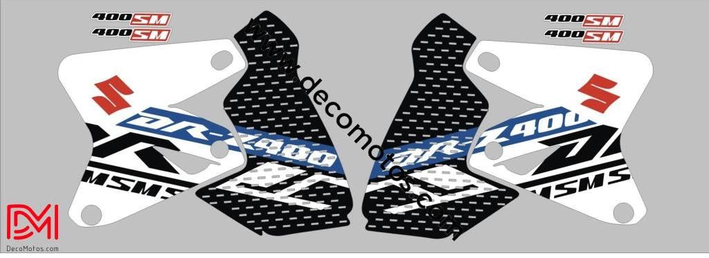 kit grafiche SUZUKI DRZ 400 ORIGINE 2019 - BLU