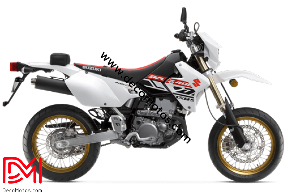 kit grafiche SUZUKI DRZ 400 ORIGINE 2019 - ROSSO