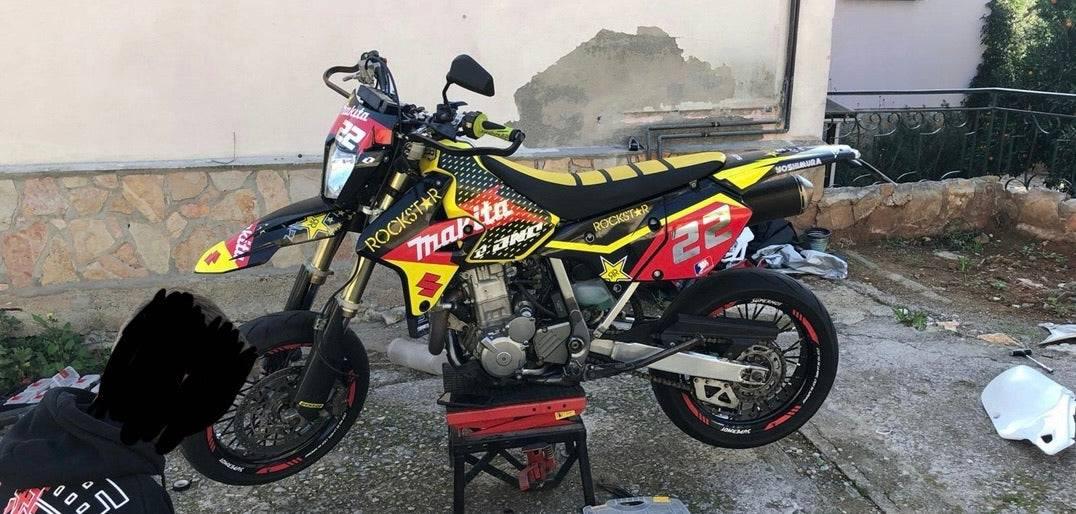 kit grafiche SUZUKI DRZ 400 - ROCKSTAR  #3