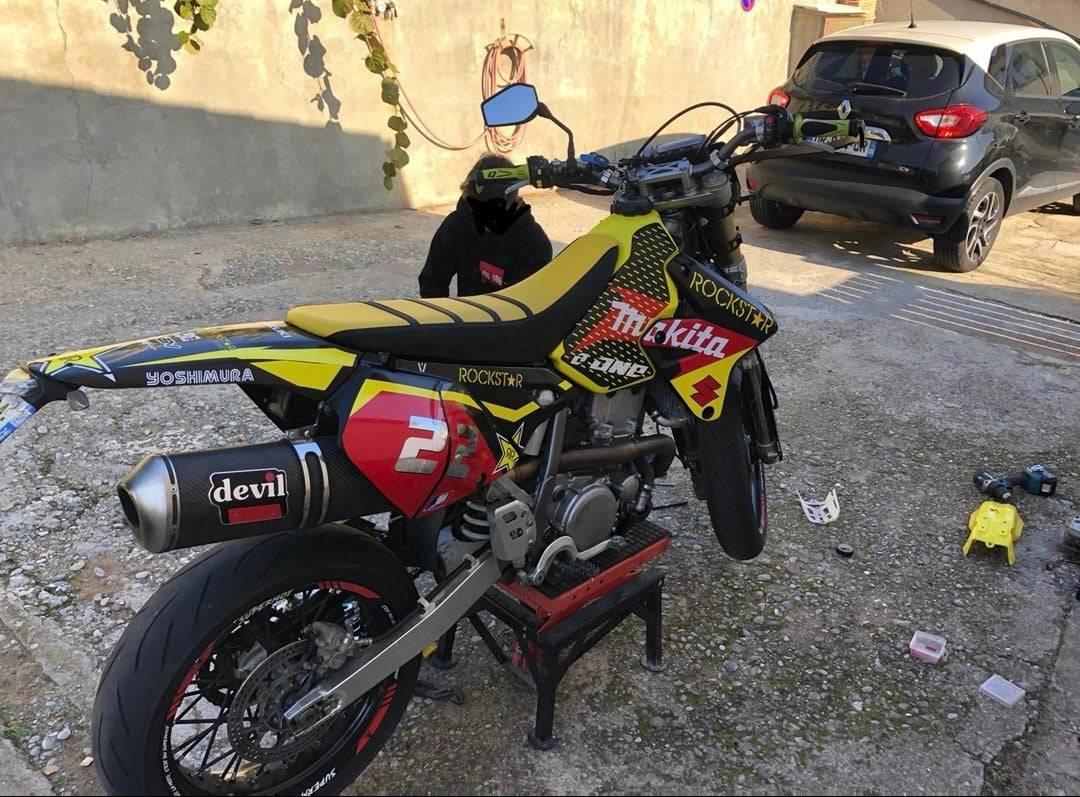 kit grafiche SUZUKI DRZ 400 - ROCKSTAR  #3