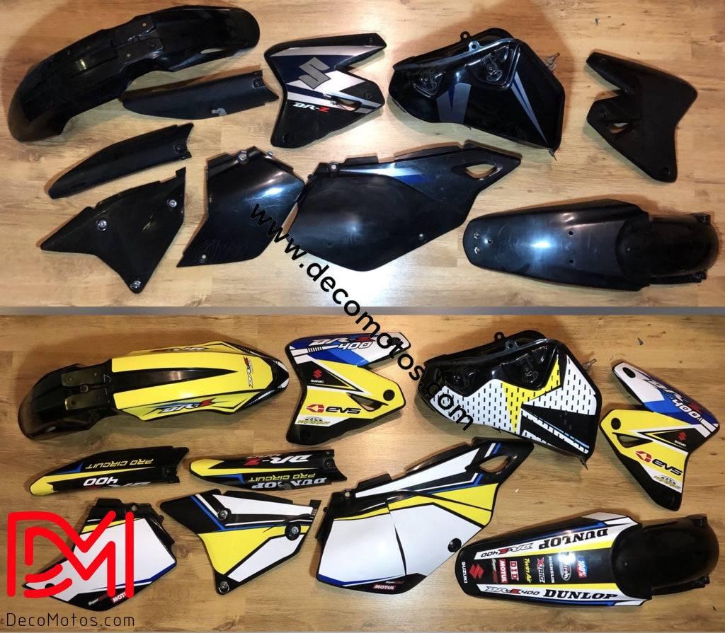 Kit Déco SUZUKI DRZ 400 - YELLOW BLUE #3