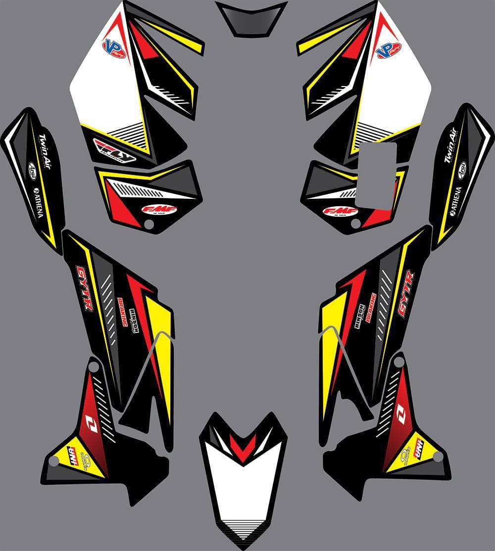 Graphics kit SUZUKI LTR 450 - FACTORY