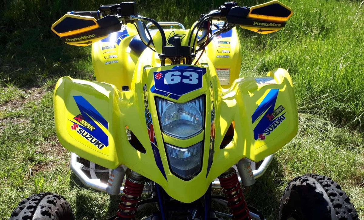 graphics kit SUZUKI LTZ 400 2003-2008 - YELLOW (carburetor model)