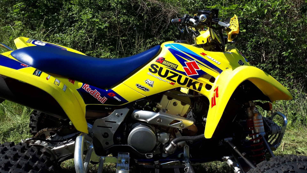 graphics kit SUZUKI LTZ 400 2003-2008 - YELLOW (carburetor model)