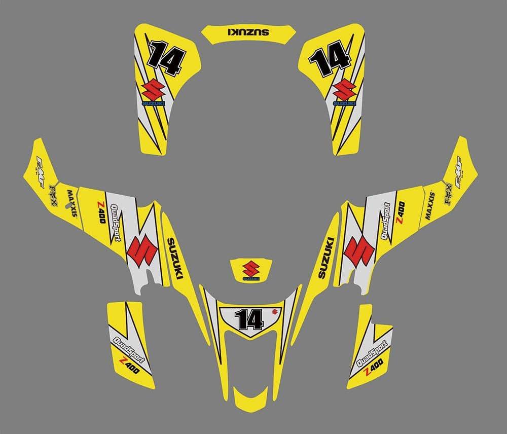 graphics kit SUZUKI LTZ 400 ORIGINAL (carburetor model)