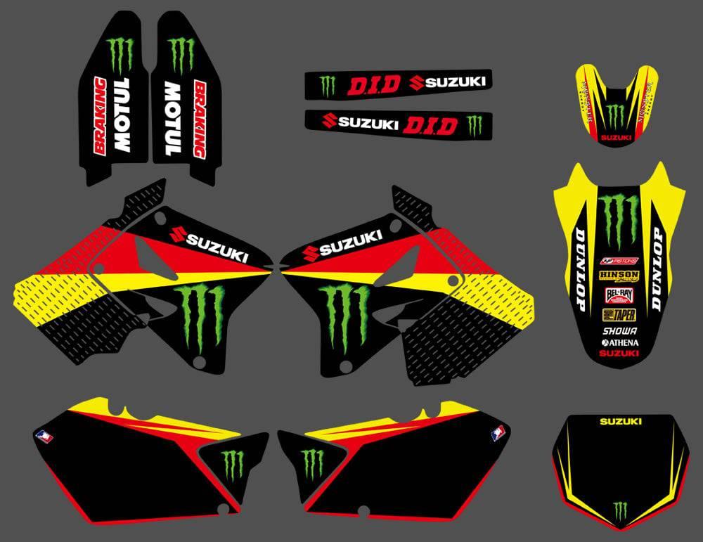 kit grafiche SUZUKI RM 125-250 2001-2012 - MONSTER