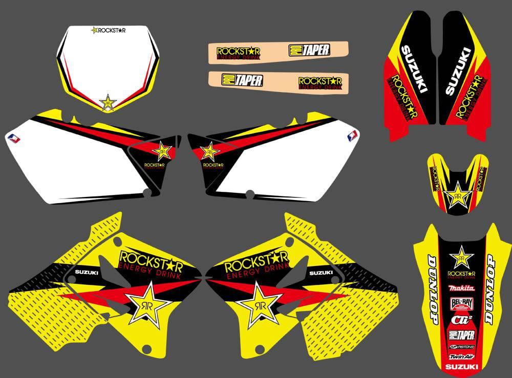 kit grafiche SUZUKI RM 125-250 2001-2012 - ROCKSTAR