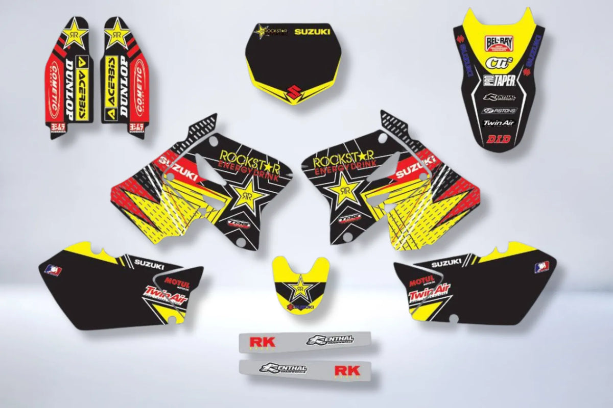 kit grafiche SUZUKI RM 125-250 2001-2012 - SOLNOVA
