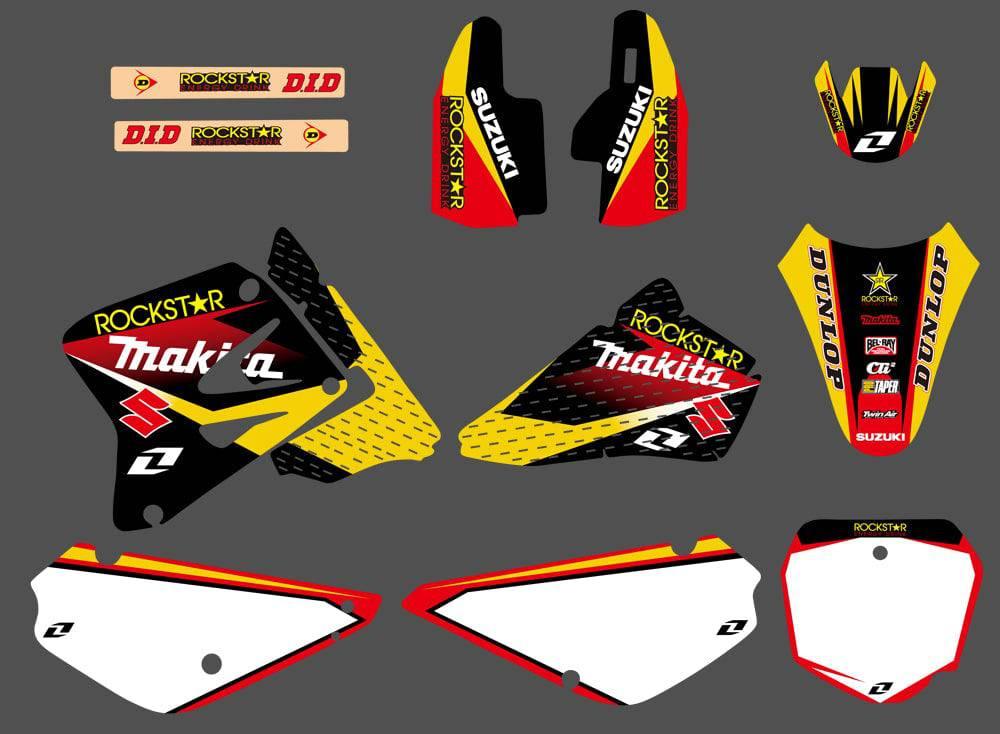 graphics kit SUZUKI RM 85 2001-2017 - MAKITA