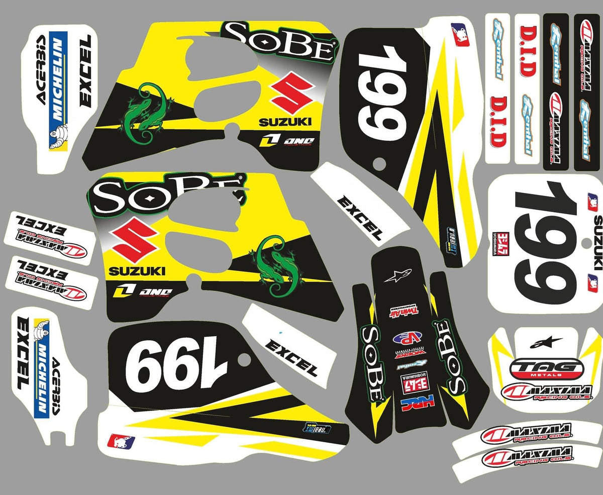 Kit Déco SUZUKI RMX / SMX 1998-2001 - SOBE