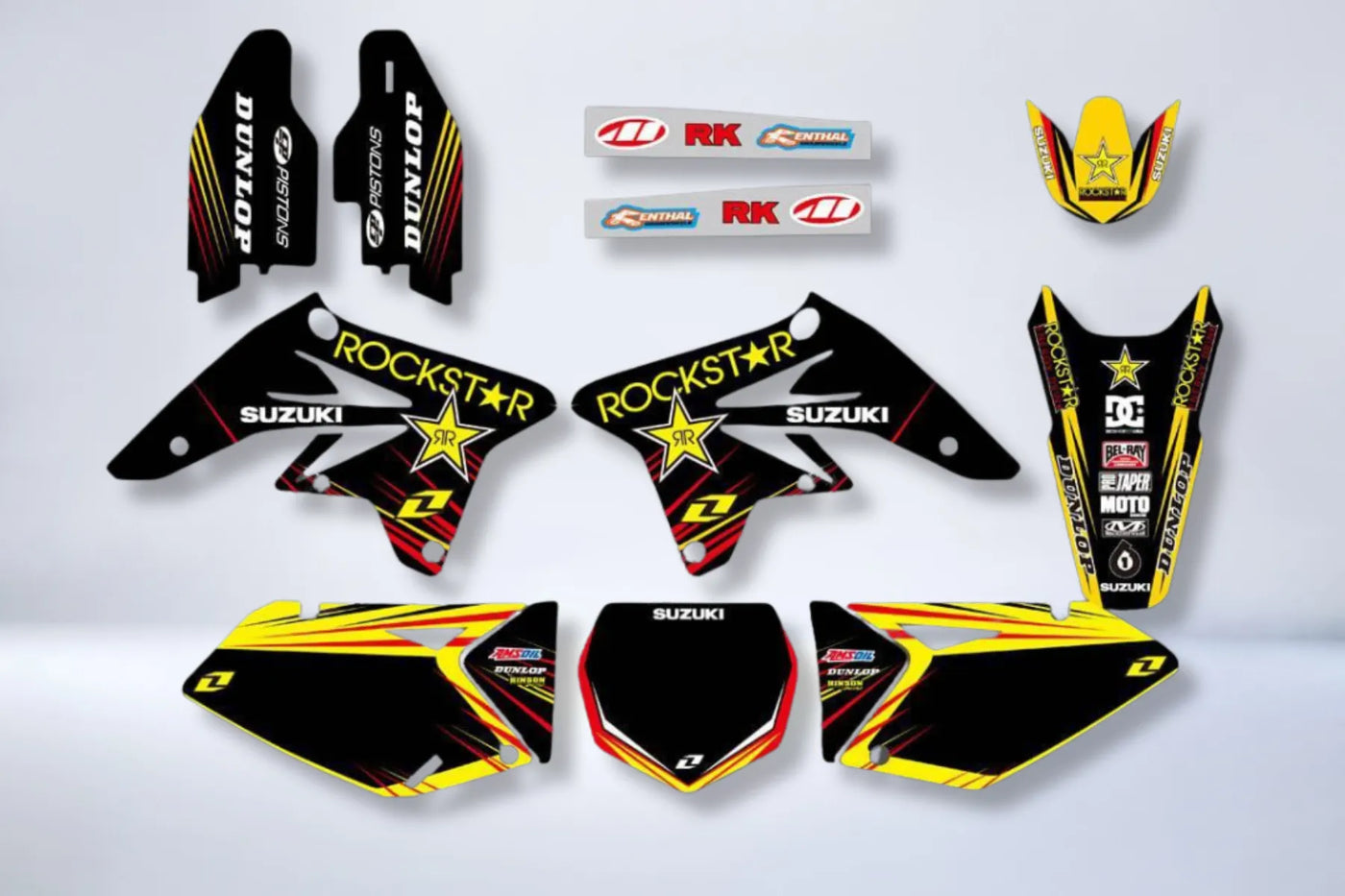 kit gráfico SUZUKI RMZ 250 2007-2009 - NOVASTAR