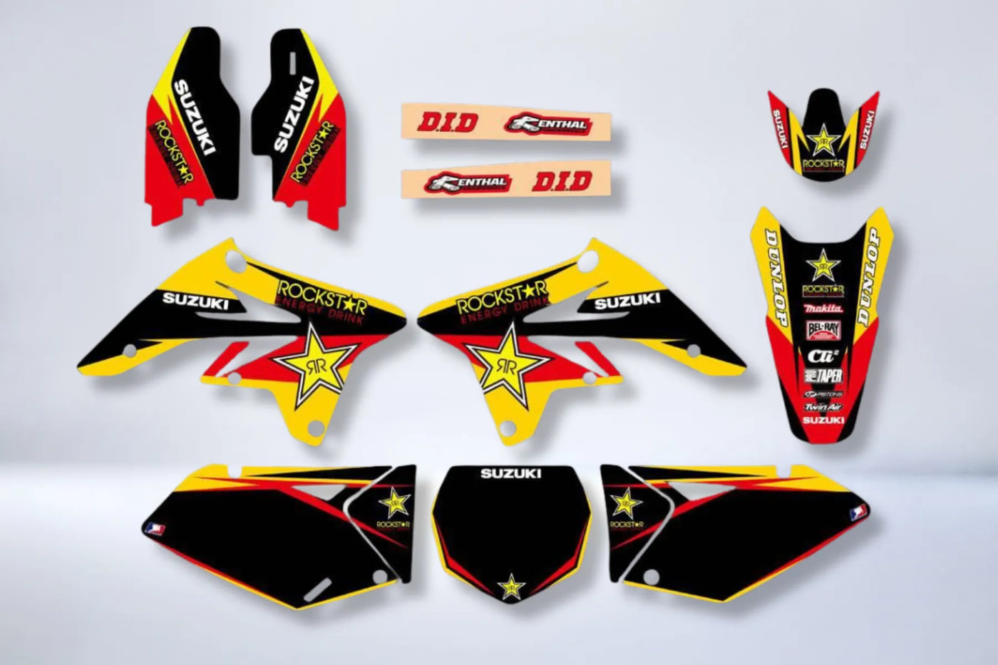 Kit Déco SUZUKI RMZ 250 2007-2009 - FLAREX