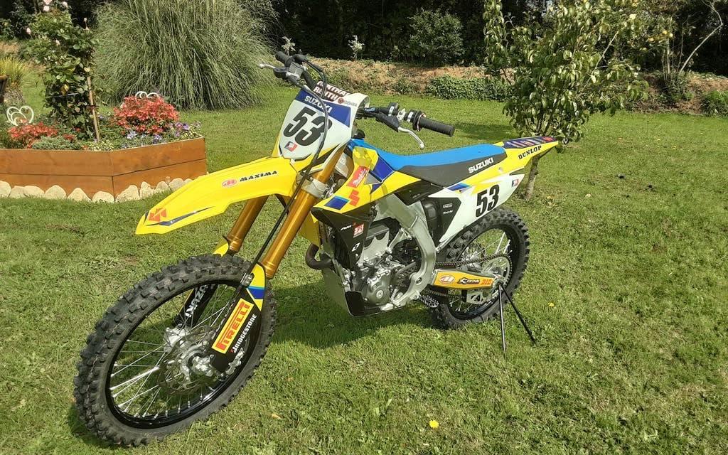 Dekor-Kit SUZUKI RMZ 250 2010-2018 - ORIGINE