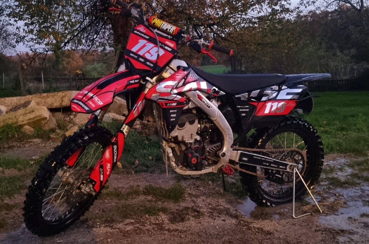Kit Déco SUZUKI RMZ 250 2010-2018 - SAVAGE