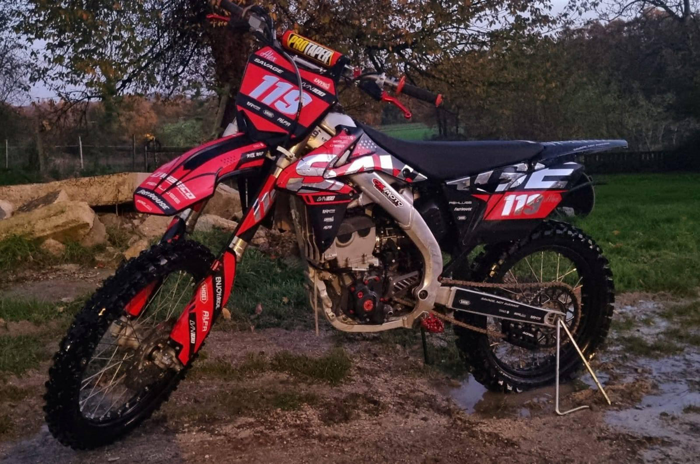 Kit Decoração SUZUKI RMZ 250 2010-2018 - SAVAGE
