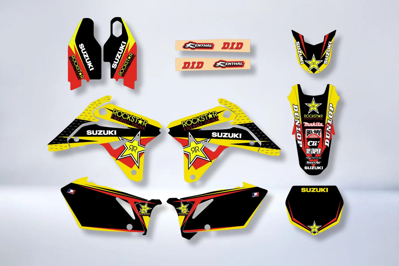 Dekor-Kit SUZUKI RMZ 450 2005-2007 - STARLITE
