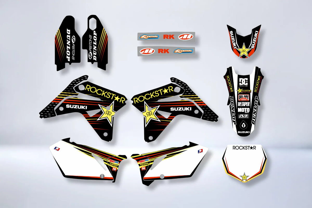 Kit Déco SUZUKI RMZ 450 2005-2007 - SOLARFLARE