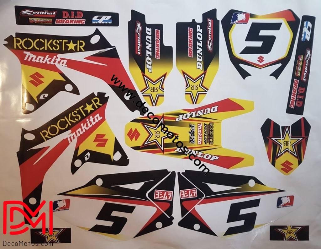 Kit Déco SUZUKI RMZ 450 2008-2017 - MAKITA