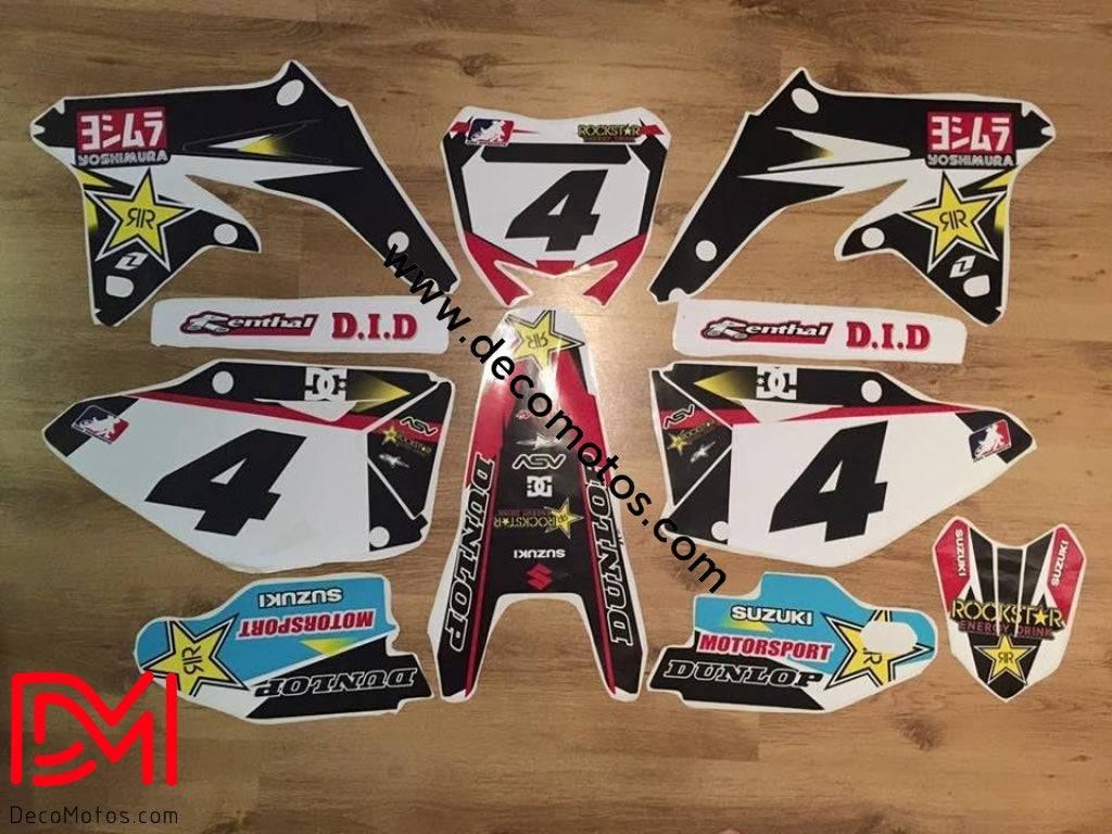Kit Déco SUZUKI RMZ 450 2008-2017 - ROCKSTAR #2