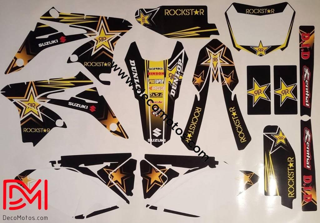 Kit Déco SUZUKI RMZ 450 2008-2017 - ROCKSTAR #5