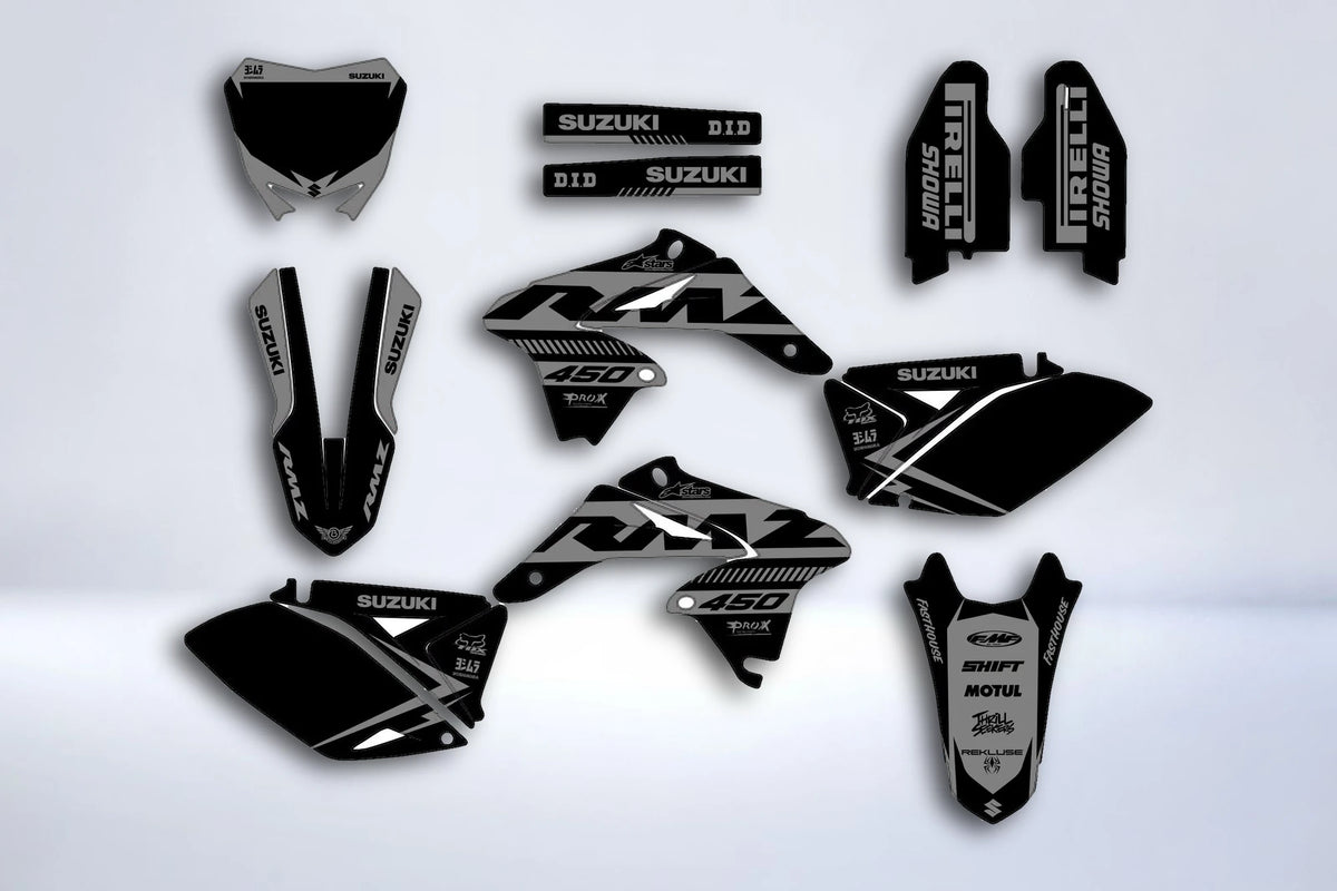 Kit déco SUZUKI RMZ 450 2008-2017 - SYKRONX