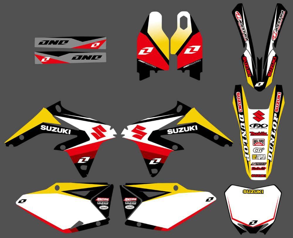 Kit Déco SUZUKI RMZ 450 2008-2017 - FACTORY #2