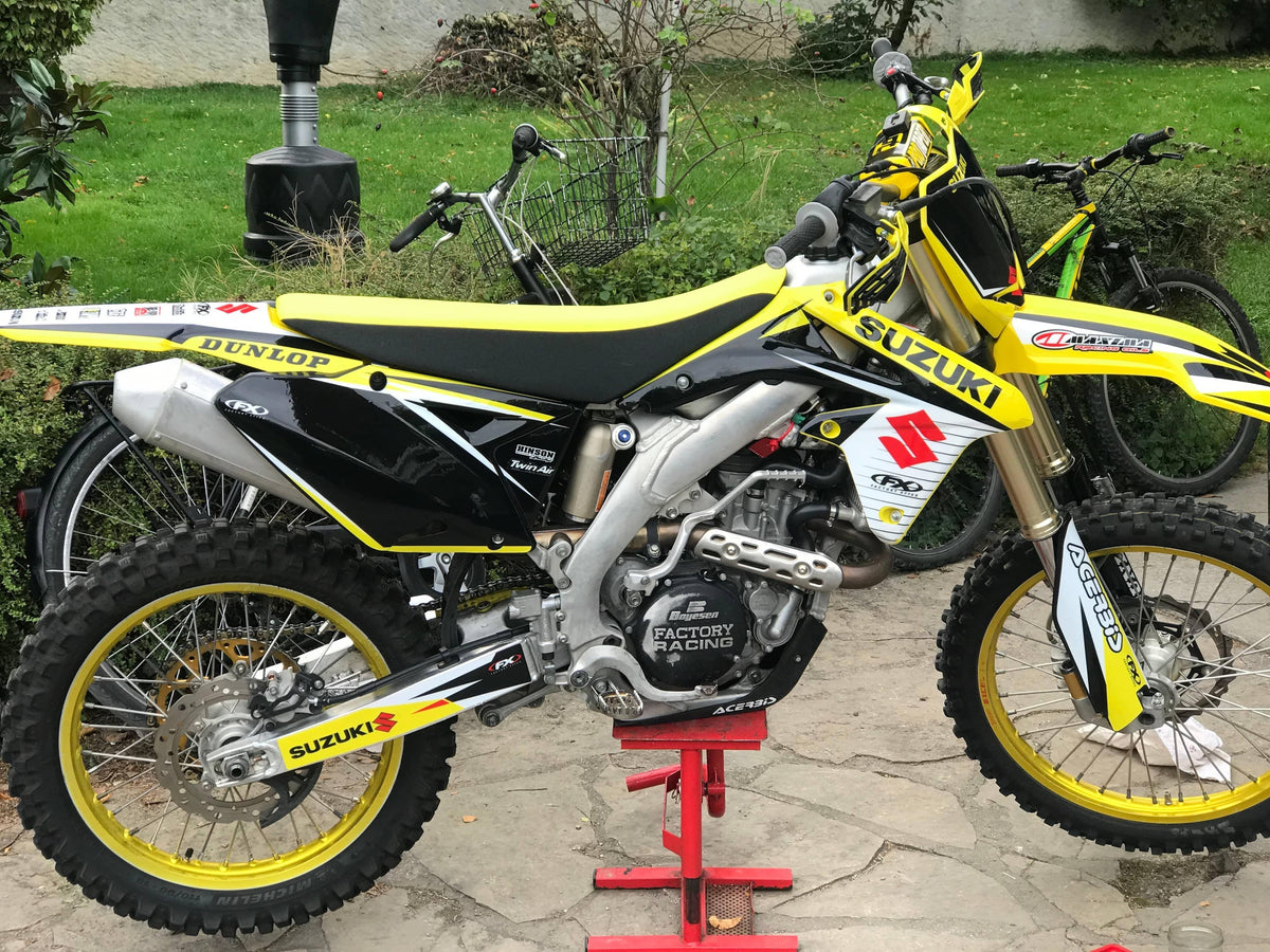 kit grafiche SUZUKI RMZ 450 2008-2017 - ORIGINE