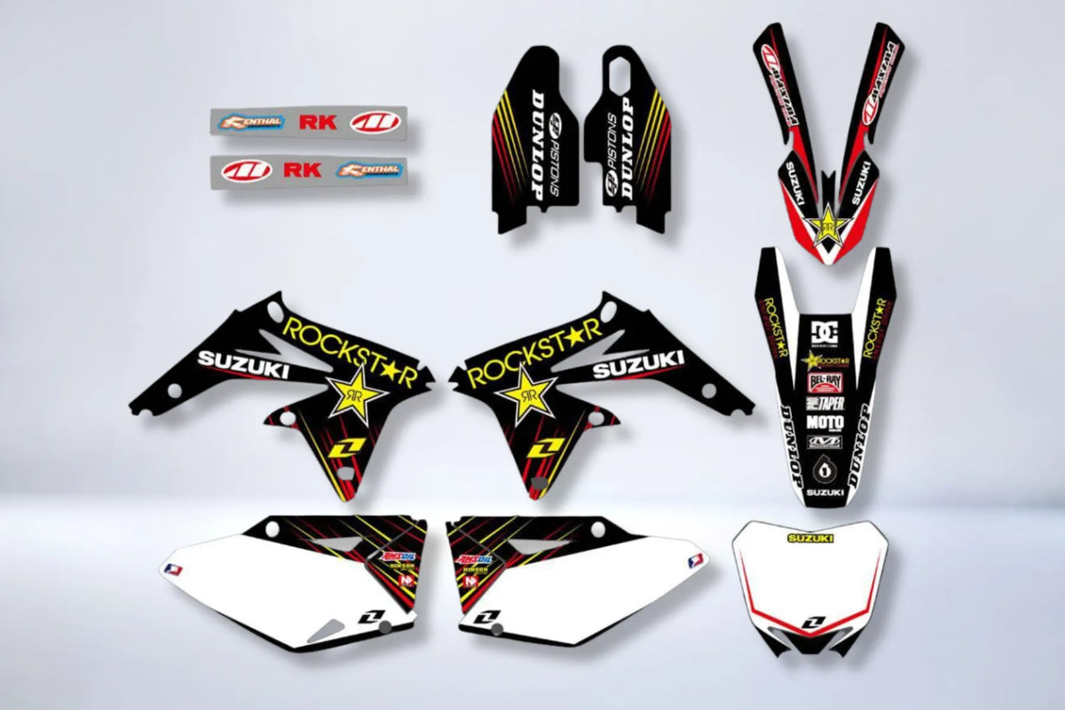kit grafiche SUZUKI RMZ 450 2008-2017 - SUNBLAZE