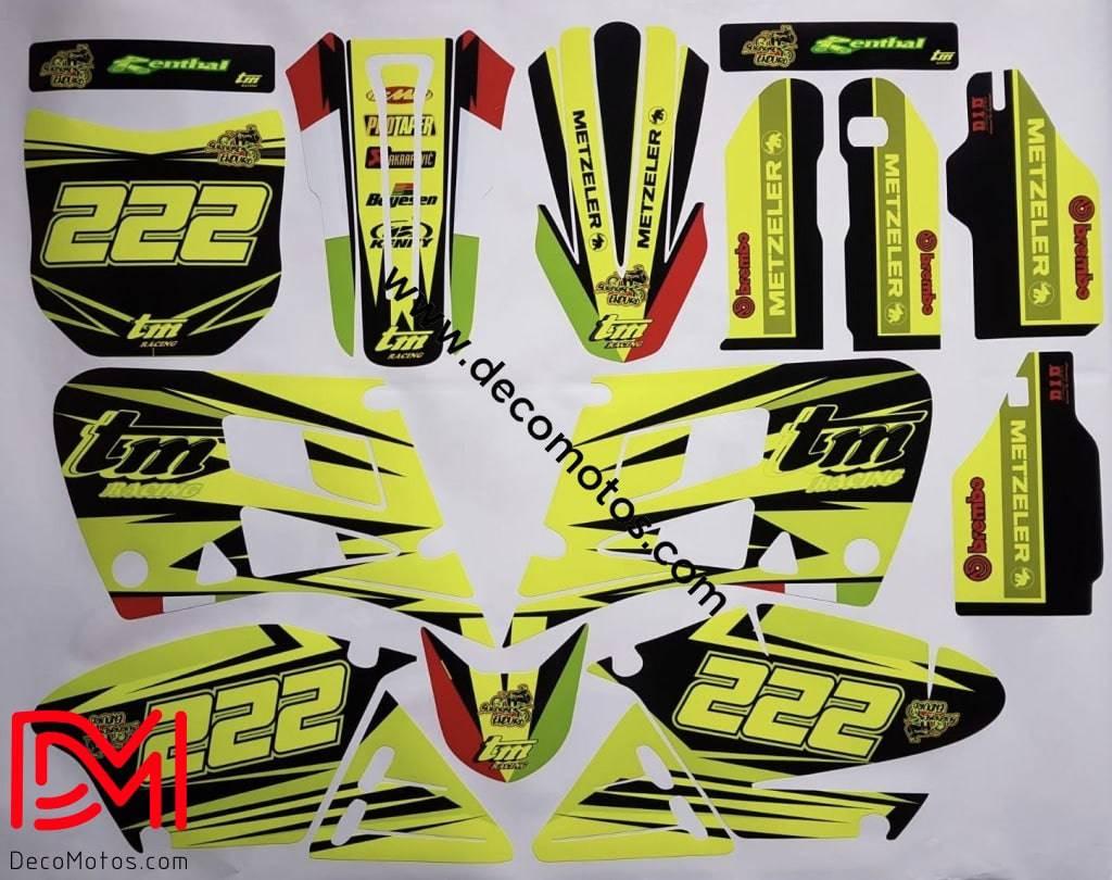 kit gráfico TM Racing 2000-2003 (neón en opción)
