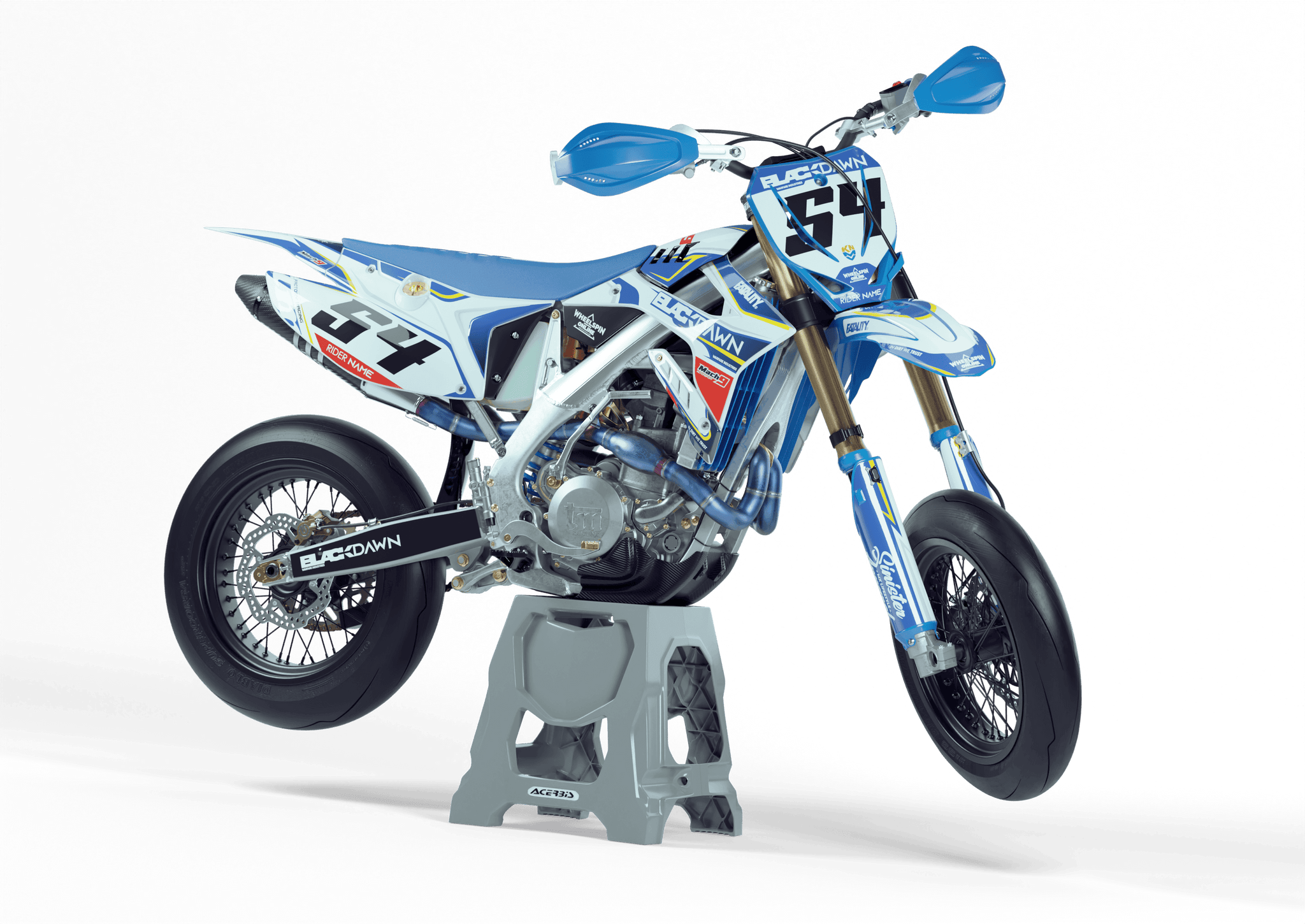 Motocross Veste Tm Racing Yamaha Racing GYTR OEM Blue Tech Fleece