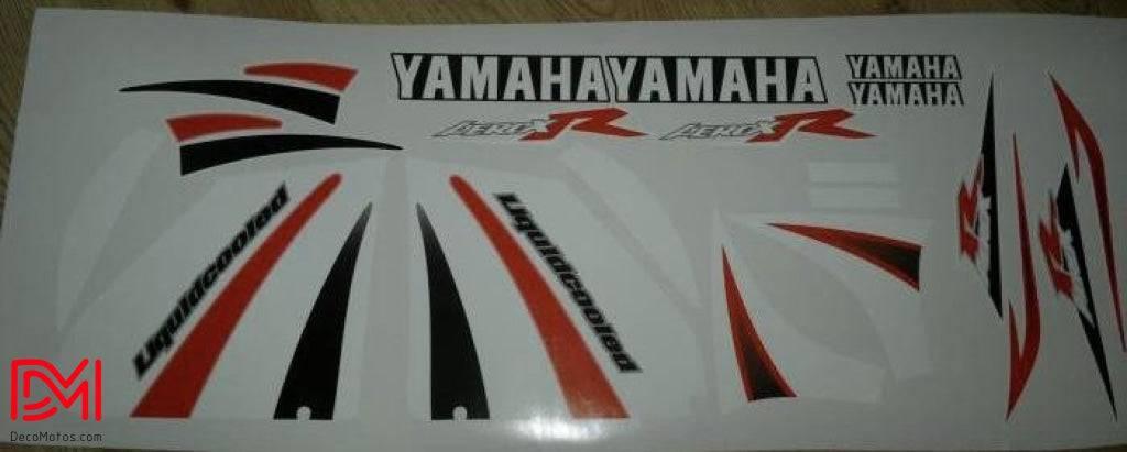 Kit Déco WHITE – YAMAHA AEROX R 2010