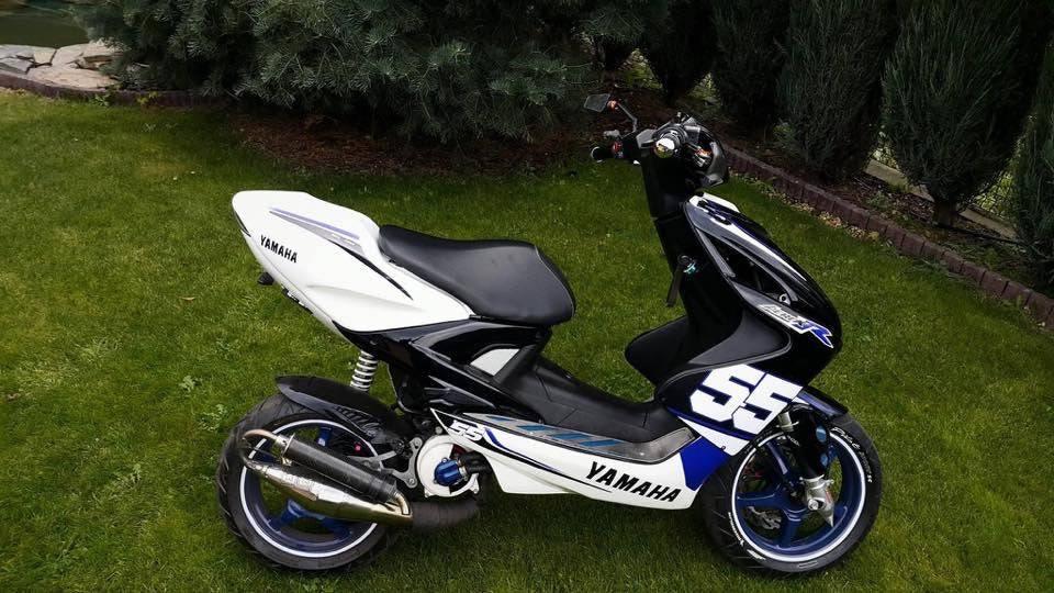Kit Deco YAMAHA AEROX R BLUE 55