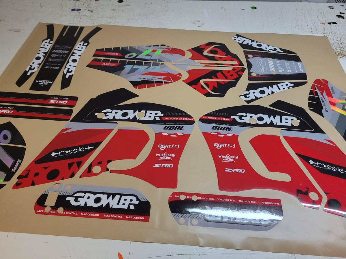 Kit de decoración YAMAHA DT 50 ANTES DE 2002 - GROWER