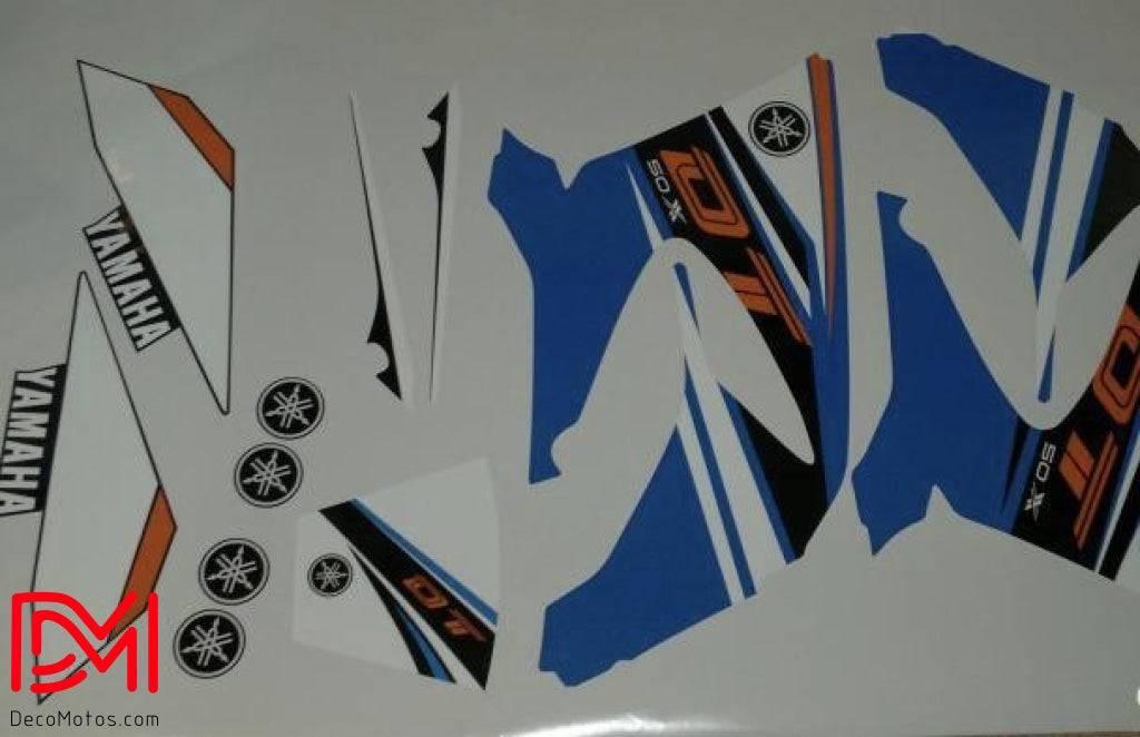 Kit de decoración Yamaha DT 50 2003-2020 - AZUL D